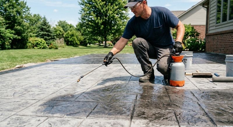 Outdoor Furniture Staining