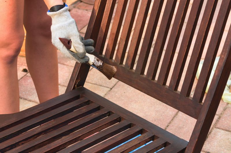 Outdoor Furniture Staining