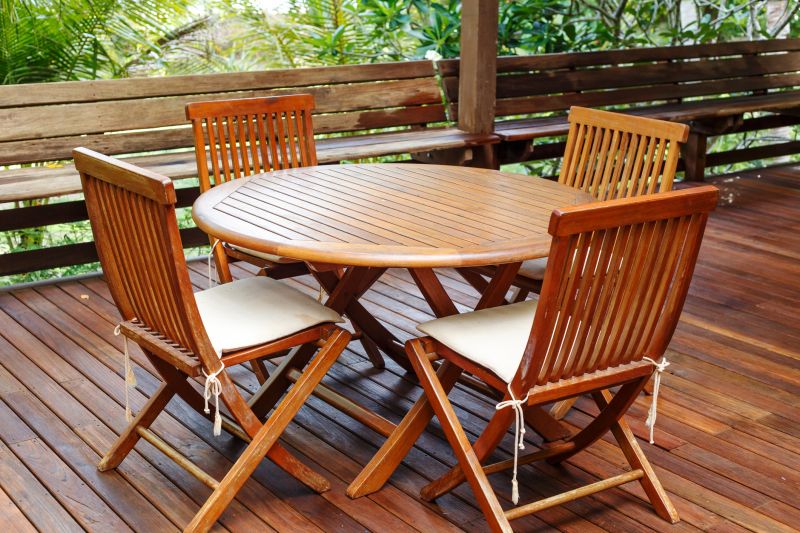 Outdoor Furniture Staining
