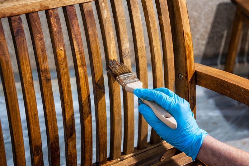 Preparing Outdoor Furniture for Staining